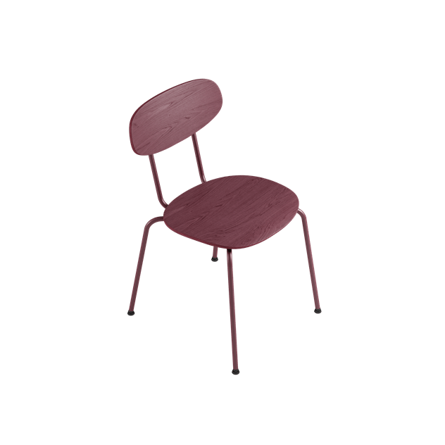 Scala Chair (Rhubarb Red)
