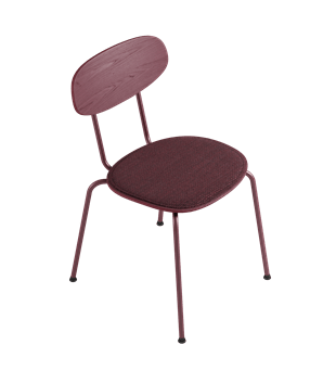 Scala Chair (Rhubarb Red, Fiord 2-592)