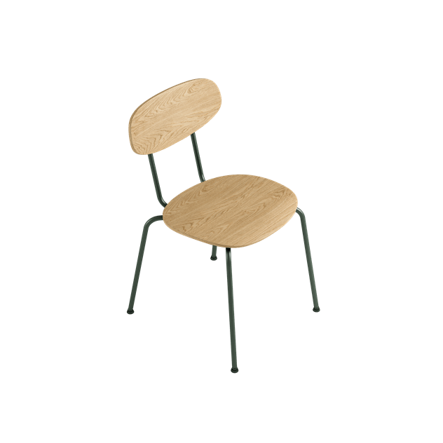 Scala Chair (Oiled Forest Green Metal)